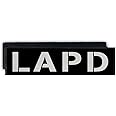 LAPD Police Back Patch 28 x 7 cm #40986