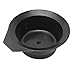 Hairdressing Tool Hair Care DIY Tint Coloring Dye Bowl Black Plastic Salon Use