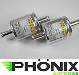 2 filtros de gas universales para coche.