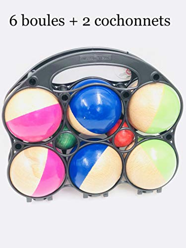 Juego de 6 soportes para niño madera made in jura