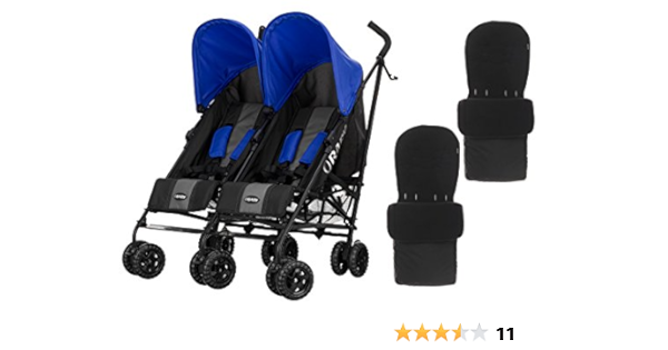 obaby twin stroller