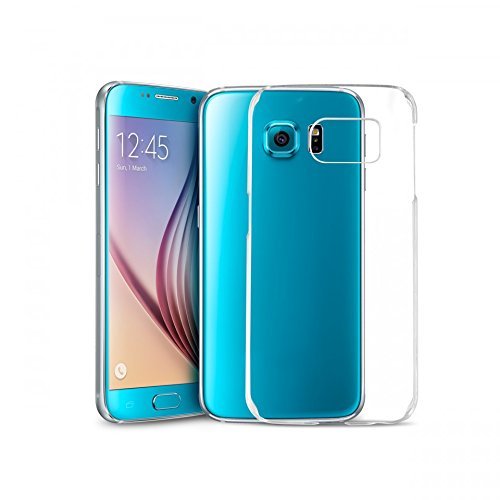 Galaxy S6 1x Trasparent Schutzhülle Samsung Galaxy S6 G920 Clear Hülle tasche etui Stoßdämpfung + Display Folie + Capacitive Pen Stylus | Brand: SACONET