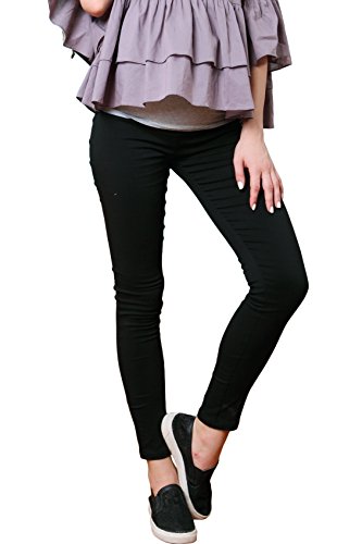 Sweet Mommy Super Stretch Maternity Skinny Trouser SP4029 BKL
