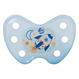 Baby Nova SILIKON Schnuller Dentistar Night, leuchtet im dunkeln, Gr.1 bis zum erstem Zahn, Leuchtschnuller - 6