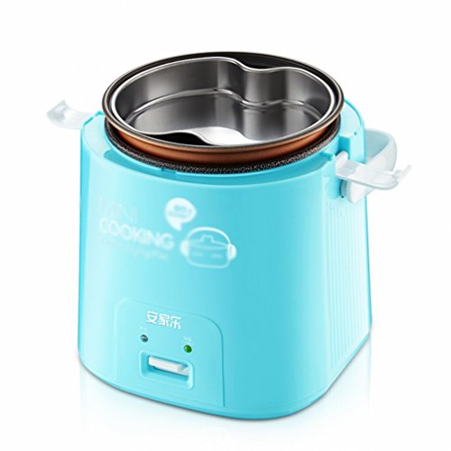 MEZ Small Rice Cooker Mini Household Mini Rice Cooker,Light blue