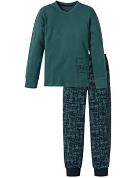 Schiesser Jungen Zweiteiliger Schlafanzug Anzug Lang