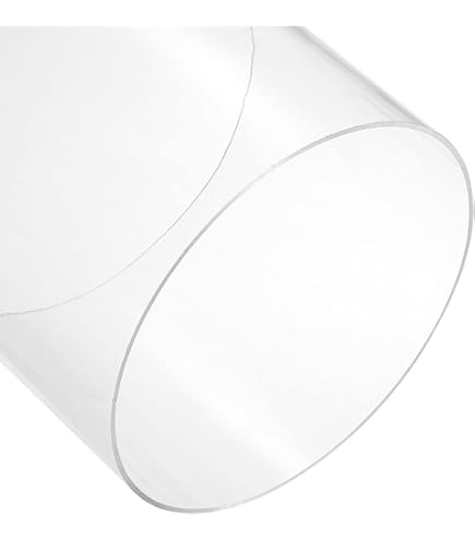 Recogwood 1 Tuyau Rond En Acrylique Transparent Rigide 15 Mm X 18 Mm OD