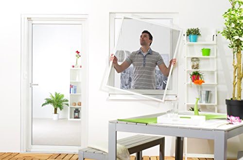 Culex Fensterfliegengitter Basic 80 x 100 CM White (Including 100010101 VH -