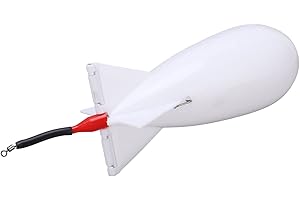 ‎LES-THERESA Les-Theresa Angeln Spod Bomb Environmental Karpfenangeln Köderrakete, Karpfen Köderwerfer Tragbarer Köder Bombenangeln, Köderwerfer Karpfen Feeder Große Bombe Schwimmer Köderhalter Angeln