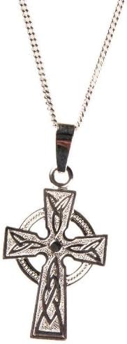 Sterling Silver Celtic Cross Pendant. Perfect Boy's First Holy Communion Gift. Gift for Confirmation. Holy Communion Present. My First Holy Communion.