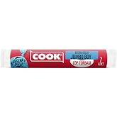 Cook Ekstra Dayanıklı &Ccedil;&ouml;p Torbası, Jumbo Boy, 80 x 110 cm, 7 Yaprak, Mavi