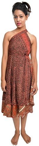 WevezWomen's Plus Size Sari Magic Skirt Free Size Assorted