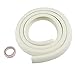 Tinksky 2M L-shaped Thicken Baby Safety Table Edge Corner Protector Guard Cushion Anti-collision Bumper Strip (White)