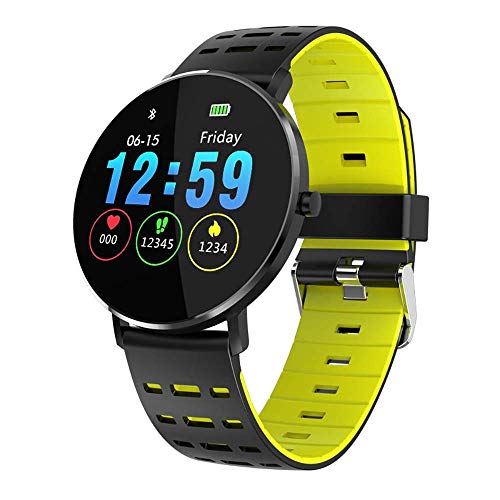 Preisvergleich Produktbild Watch Fitness Tracker - Touch Big Screen Activity Fitnessuhr und Schrittzähler Schrittzähler mit Pulsmesser - Kalorienzähler - Benachrichtigung / IPhone und Android-kompatibel Watch ( Farbe : Grün )