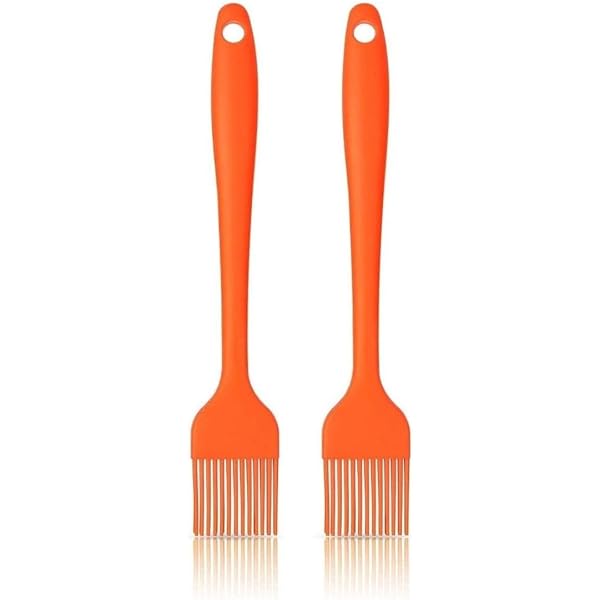4-Piece Silicone Basting Brush Set — Heat Resistant, Dishwasher Safe, For BBQ & Baking