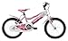 Produktbild Fahrrad Cicli Cinzia Ariel Mädchen, Stahlrahmen (Pink / White, 20 Zoll - 6-Gang Shimano)