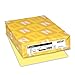 Produktbild Exact Index Card Stock, 110 lbs., 8-1/2 x 11, Canary, 250 Sheets/Pack