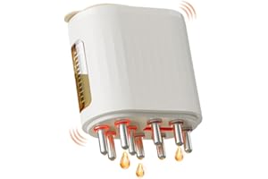 Kimairay 2 w 1 elektryczna szczotka do masażu skóry głowy i aplikator, butelka do włosów, aplikator do olejku do włosów, masaż głowy, do porostu włosów, leczenia i medycyny