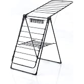 Harbinger MM016 ALENDA (Black) Thick Tube Laundry Drying Hanger