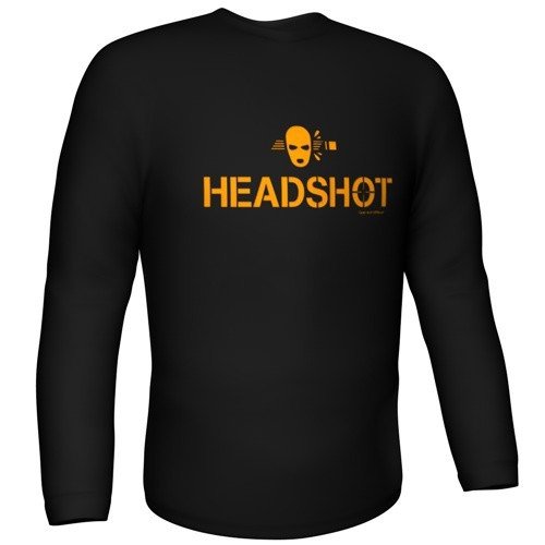 Preisvergleich Produktbild Longsleeve HEADSHOT black Gr.S