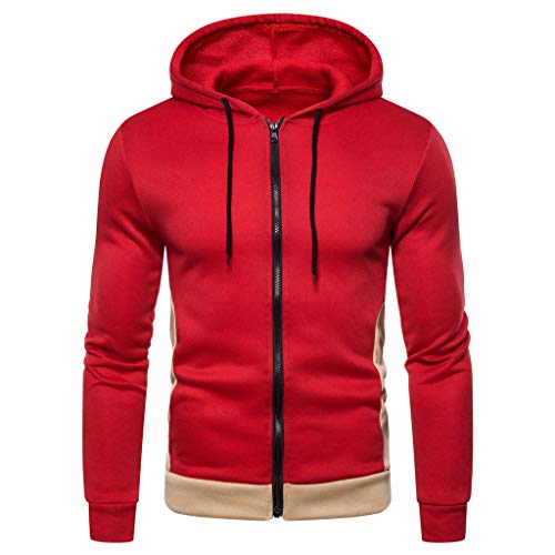 Preisvergleich Produktbild serliyHerren Kapuzenpullover Sweatjacke Sweatshirt Langarm Hoodie Sport Style Casual Fitness Training Basic