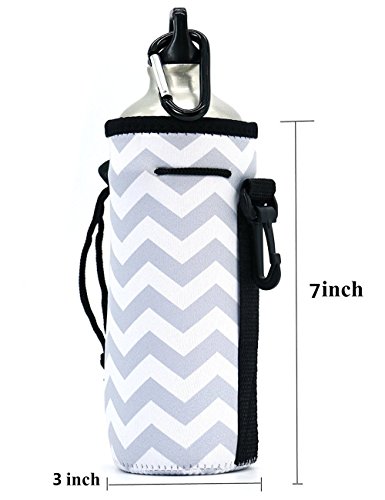 Case Wonder Neopren Wasserdichte Mittagessen Tasche Tragbar Lunch Tasche Kühltasche Isolierte Schule Rucksack Lunch Fall Thermo Picknicktasche Großes Fassungsvermögen Food Behälter mit Zipper Strap Box Cooler Container Müllsäcke Picnic Reise Outdoor Mode Handtasche Clutch für Frauen Männer Kinder Mädchen Erwachsene (Grau Set) - 3