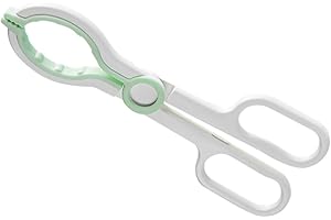 Toddmomy Babyflaschen Zange Hochtemperaturbeständig rutschfest Sterilisator Clip Mit Ergonomischem Griff Für Fläschchen Und Schnuller 9.8 Zoll