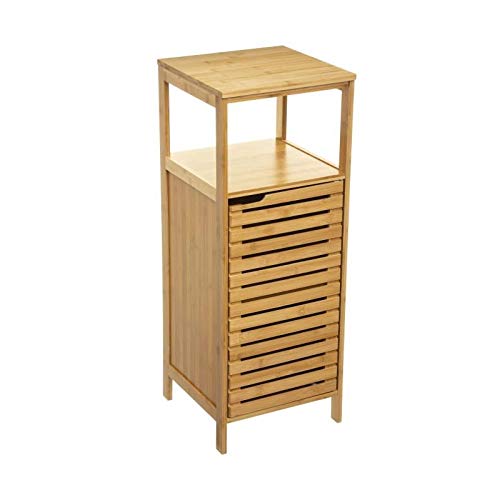 AC-Déco Meuble Bas en Bambou - Sicela - 30 x 30 x 78 cm