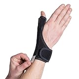 Esta férula del pulgar es ideal para la articulación de cmc, para roturas o torceduras de pulgar, para tendosinovitis estenosante, comúnamente conocida como "pulgar en gatillo"; ideal para las fracturas de escafoides y la protección y recuperación de las lesiones crónicas del pulgar.
