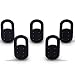 Produktbild Clawlett Webcam Abdeckung 5er Set Webcam Cover in Schwarz für Laptop, Notebook, MacBook, iMac, iPad Schutz vor Kamera Spionage Ersetzt lästige Sticker mit Easy Slider Funktion