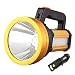 Produktbild LED Handscheinwerfer,LAOPAO Wasserdicht usb Wiederaufladbare Laterne Taschenlampe Suchscheinwerfer Notfallleuchte Strahler 4800mah Power bank(Kostenlos mini Taschenlampe) for Camping Outdoor
