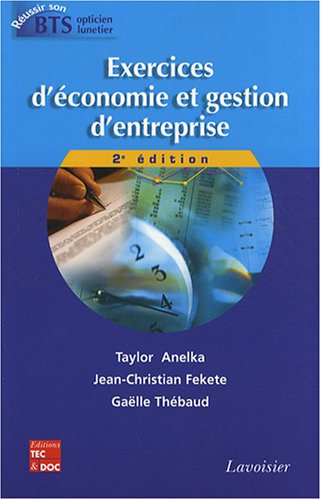 Télécharger Exercices d'économie et gestion d'entreprise PDF