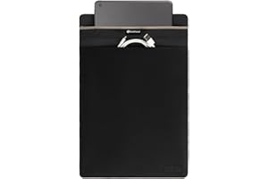 Silent Pocket Faraday Tasche Tablet Sleeve – Leder oder wasserfestes Nylon – Signalblockierung Gerät Abschirmung für Tablet