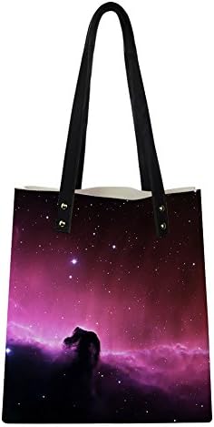 Galaxy Space Women Girl Tote Bag Shoulder Handbag Shopping Bag Strap Carry-on Duffel