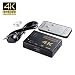 Produktbild HDMI Switch 4 K * 2 K, YCTC 3 Port HDMI Switcher Splitter 3x1, 3D-Unterstützung, HDMI V1.4 Für 4 K TV/Apple TV/Chromecast Stick/Fire TV/HD-DVD/SKY-STB Xbox 360/PS4/ROKU (3-In 1-Out)