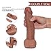 Produktbild 21Cm Doppel-Schicht Silikon Dildo Massager Riesige Lebensgröße Wasserdicht Dick Weich Flexible Echte Männer Realistischen Künstlichen Penis Mit Saugnapf Und Hoden Frauen Erwachsenen Sexspielzeug (Fleisch)