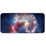 tapete teclado piano Material: Caucho HmDco Slim Star Universe Pattern Gaming Mouse Pad 800x300x4 mm Alfombra Grande Gamer Tapetes para Teclado@11
