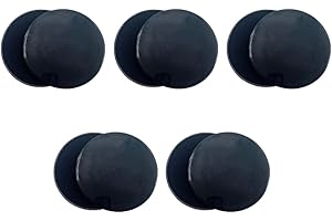 MiOYOOW 10 Pcs Core Sliders, 17,5cm Disques de Glisse Double Face, Disques Fitness pour Yoga, Pilates, Gym, Entraînement Abdominal à Domicile