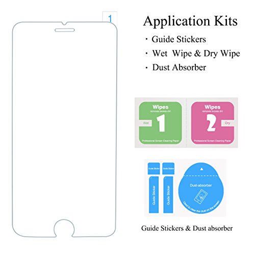 iPhone 8 7 6s 6 Screen Protector,[4.7]by Ailun,Tempered Glass,3D Touch Compatible,2.5D Edge,Anti-Scratch,Case Friendly-Siania Retail Package