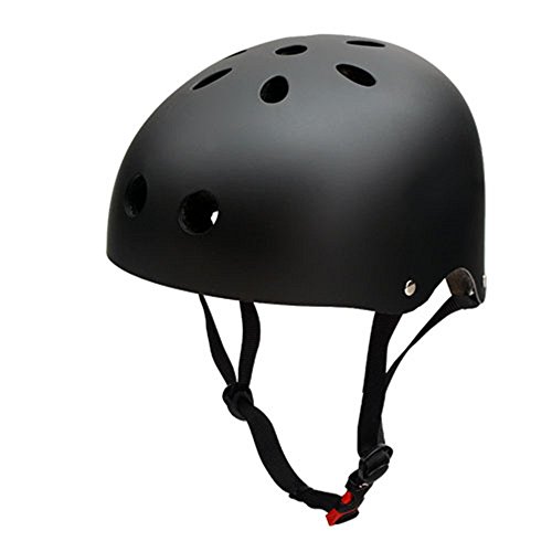 Kinder Skateboarder Helm Fahrradhelm Unisex Verstellbar Schutzhelm für Junge Mädchen Skate BMX Fahrrad Roller Sport