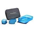Signoraware Compact Lunch Box with Bag, T Blue