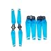 Produktbild Upxaing 1 Paar 4730F Propeller Schnellwechsel Faltbare Propeller Requisiten, Transparent Propeller Für DJI SPARK (Blau)