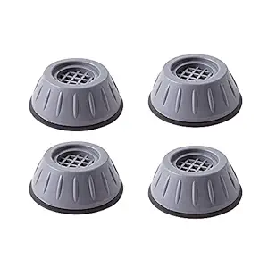 Keviou Shock and Noise Cancelling Washing Machine Support, Anti Slip Anti Vibration Rubber Washing Machine Feet Pads, Anti-Walk Dryer Washer Vibration Pads,Washing Machine Stabilizer