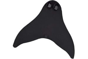 YUKQEYLE Aletas De Sirena Buceo Arriba Niñas Monoaleta Adult Snorkel Natació Ajustable Natación Aletas Monofina Wave Monofin