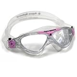 Clear Lense Aqua Sphere Vista Junior Schwimmbrille (klar/pink)