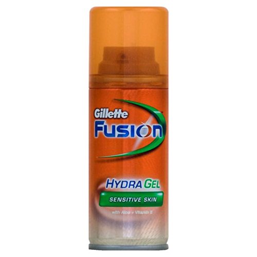 Gillette Fusion Shaving Gel Hydra Sensitive Travel Size 75ml