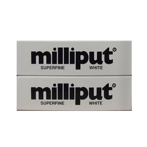 Milliput Epoxy Putty - Superfine White 113.4g Kit - 2pk by Milliput ( MB Fibreglass )