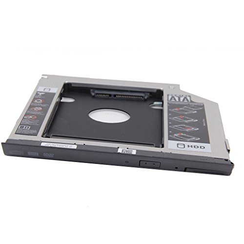2nd HDD Klammer – SODIAL(R)2nd HDD Klammer Fuer Dell E6420 E6520 E6320 E6430 Mit Auswerfer + Luenette - 2