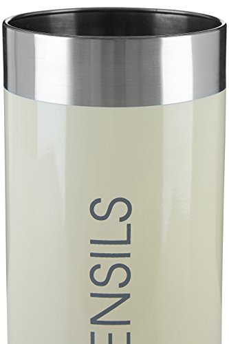 Premier Housewares Utensilienhalter, Emaille, helles Creme - 3