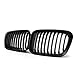 Produktbild Eleganantstunning 1 Paar ABS Matt Schwarz Lufteinlass Gitter Mesh Auto Grill für BMW E46 1998–2001 Auto Zubehör